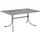 MWH Das Original Gartentisch 145 x 90 x 74 cm Grau