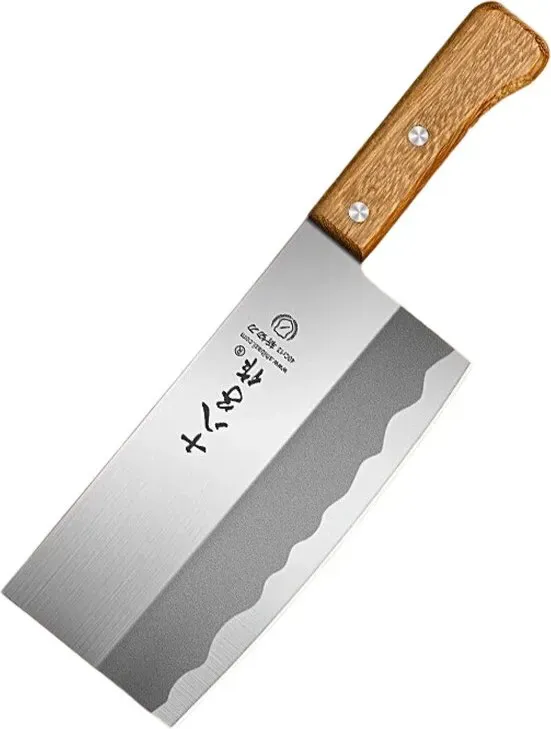 SHIBAZIZUO Kochmesser mit Einzelgriff aus Edelstahl für den Haushalt, Küchenhackmesser 280mm