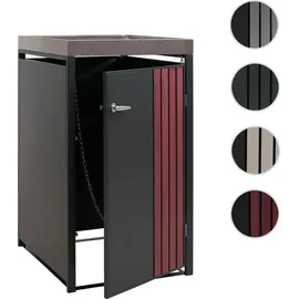 MCW Mülltonnenverkleidung O67 125 x 84 cm anthrazit