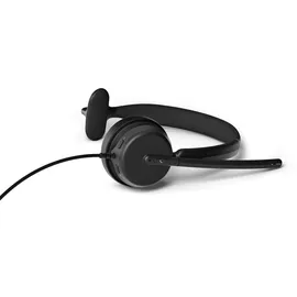epos IMPACT 430 Mono-Headset - UC-Version, USB-C/-A, EPOS ActiveGard®-Technologie, Einseitiges Busylight, Lift-to-Mute Funktion, Stummschalt-LED am Mikrofon