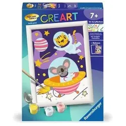 Ravensburger Creart Malen nach Zahlen 239917 Tiere im All ab 7 Jahren
