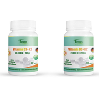 hohe Dosis hohe Qualität Vitamin D3 + K2  20.000 I.E  - 2x90 Tabletten