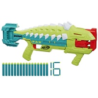 Hasbro Nerf DinoSquad Armorstrike Dart-Blaster, 8-Dart Rotationstrommel, Handgriff, 16