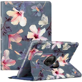Fintie Hülle für iPad 10,2 Zoll 9. Generation / 8. Gen / 7. Gen Hibiskus