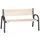Siena Garden Holzbank 150 x 77 x 84 cm anthrazit/kiefer