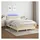 vidaXL Boxspringbett 120 x 200 cm Creme