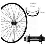 Roland Laufrad Roland Vorderrad 27,5\" Disc Centerlock schwarz SE RIVAL 21 Aluminium