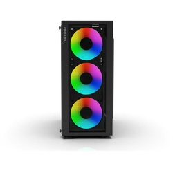 Computer CASE 4x ARGB Lüfter Fernbedienung Gaming-Gehäuse