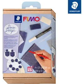 Staedtler Fimo Soft Modelliermasse jeans effect 10 Teile
