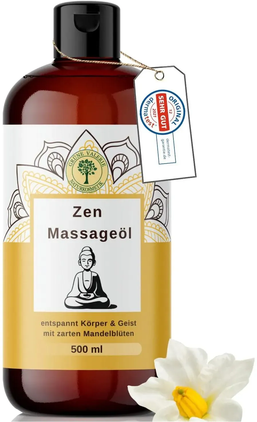 Grüne Valerie Zen - Massageöl 500 ml