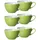 Ritzenhoff & Breker Doppio Kaffeetasse 0,2 l Grün 6 St.