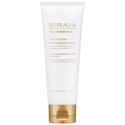 Missha Super Aqua CELL RENEW SNAIL CLEANSING FOAM Reinigungsschaum 100 ml