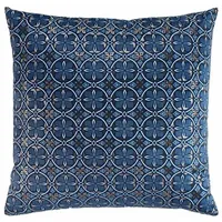 Douceur d'intérieur Dekokissen 40 x 40 cm Blau