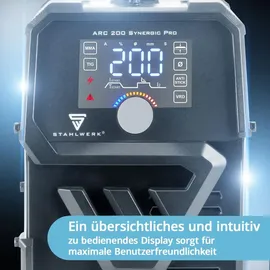 STAHLWERK ARC 200 Synergic Pro (Inverterschweissgerät)