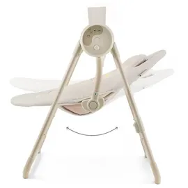 Kinderkraft - Babyschaukel mit Melodie SWINGEE beige 4xAAA/230V - Beige
