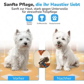 linuma Entfernt lose Haare, milde Pflege, ergonomisch, für alle Felltypen