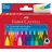 Faber-Castell Wachsmalstifte 24 St. mehrfarbig