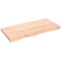 vidaXL Wandregal 100 x 50 x 6 cm Eiche