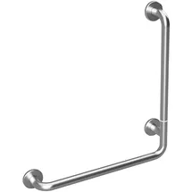 Brillantbad BELP Duschgriff Steckbar Rechts Edelstahl gebürstet mit Abdeckung 110x630x680 mm, 120 kg Traglast für Bad & WC >> zum Bohren