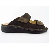 Finn Comfort Psara Nubuk slate oxide Herren Pantolette in Braun, 43