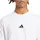 adidas Essentials 3-Streifen Single Jersey Kurzarm-T-Shirt White / Black M