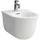 Laufen The New Classic Wandbidet, 1 Hahnloch, mit Überlauf, verdeckte Befestigung, H8308514003021,