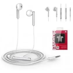 Huawei AM116 Kopfhörer Verkabelt im Ohr Anrufe/Musik Silber, Weiß