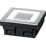 Paulmann Cube Solar-Einbauleuchte 1 Edelstahl, Klar