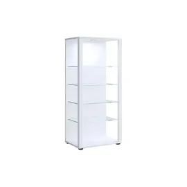 VCM Vitrine Glasol 51,8 x 34,8 x 114,5 cm Weiß