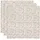 jollein Musselin Tuch Baby - Retro Flowers - 3er Pack - 70x70cm - 100% Baumwolle - Spucktuch