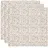 jollein Musselin Tuch Baby - Retro Flowers - 3er Pack - 70x70cm - 100% Baumwolle - Spucktuch