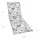 GO-DE Liegenauflage 60 x 190 cm creme blau floral 1 St.
