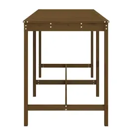 vidaXL Gartentisch 203,5 x 90 x 110 cm honigbraun