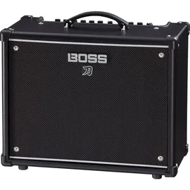 Boss Katana-50 Gen 3 Gitarrenverstärker, Kompakter 50 Watt Combo-Verstärker, 12‘‘-Custom-Lautsprecher, Weiterentwickelter Tube-Logic-Sound, 12 Verstärkercharakter, Integrierte Effekte