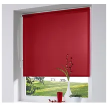 K-HOME Thermo Klemmfix-Rollo 110 x 150 cm rot