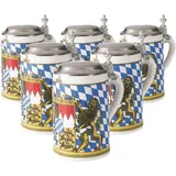 SELTMANN WEIDEN Bierkrug 0,75 l 6-tlg.