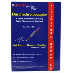 Rheita Durchschreibepapier 100 Blatt