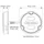 Hella Marine Licht Apelo A1 One Size Anthrazit