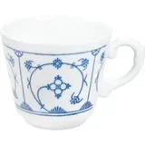 Blau Saks Tradition/Comodo Kaffee-Obertasse 0,18l weiß/blau