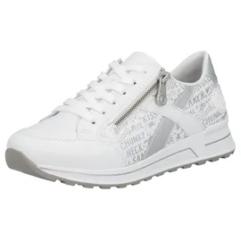 Rieker Sneaker Damen Silber/Weiß 40