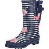 Beck Damen Stripes Gummistiefel