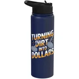 Lustiger Metalldetektor Schatzsuche Metalldetektor Stainless Steel Insulated Water Bottle