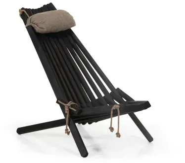 Brafab Ribbon Ruhesessel schwarz