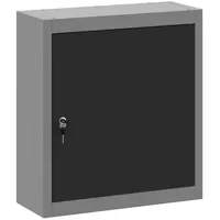 VidaXL Werkzeugschrank Wandmontage Schwarz 50x20x55 cm Stahl