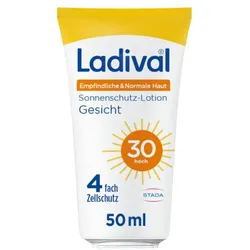 Ladival Empfindliche & Normale Haut Sonnenschutz-Lotion Gesicht LSF 30 50 ml Lotion