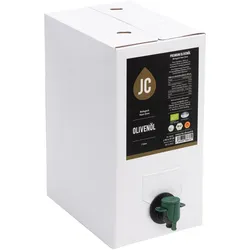 JC Olivenöl Bio Nativ Extra 3 l Bag-in-Box (21,98 €/l - 7% USt), inkl. Versand (Österreich / Schweiz zzgl. Porto)