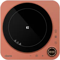 Ciarra Einzel-Induktionskochplatte Induktionskochfeld 1 Platte 2000W Einzelkochplatte Touch-Control VM1TIHA-O