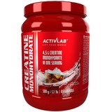 ACTIVLAB Creatine Monohydrate 500g | 83 Portionen | Cola-Geschmack | 4,5g Kreatin Monohydrat | Kraft, Ausdauer | Pulver | Bodybuilding, Sport | Laborgetestet | Inklusive Messbecher