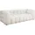 Kare Sofa Stoff 3-Sitzer Beige