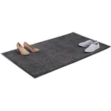 Relaxdays Fußmatte schwarz/grau 90,0 x 150,0 cm